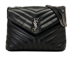 Lou Lou Medium, Leather, Black, 0821, DB, 3*